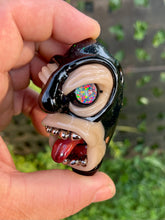 Load image into Gallery viewer, Opal trap king pendant finished in platinum