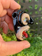 Load image into Gallery viewer, Opal trap king pendant finished in platinum