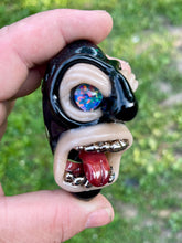 Load image into Gallery viewer, Opal trap king pendant finished in platinum