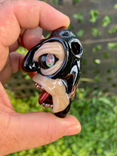 Load image into Gallery viewer, Opal trap king pendant finished in platinum