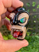 Load image into Gallery viewer, Opal trap king pendant finished in platinum