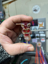 Load image into Gallery viewer, Gold ruby trap king joystick