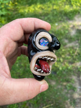 Load image into Gallery viewer, Opal trap king pendant finished in platinum
