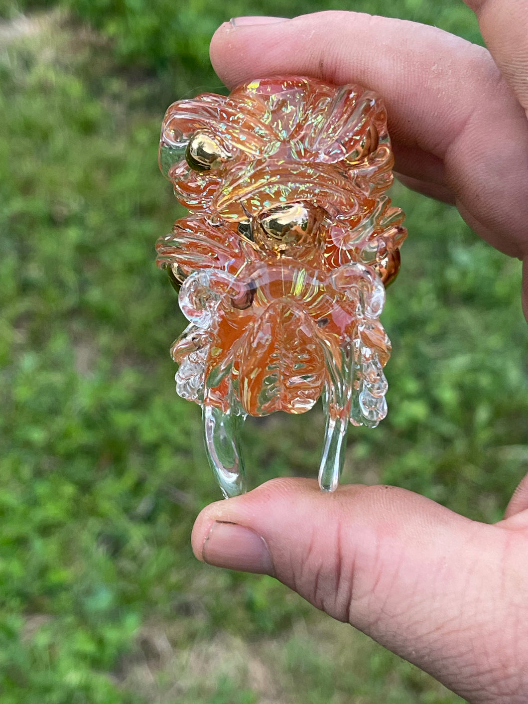 All dichro Dogeater Pendant