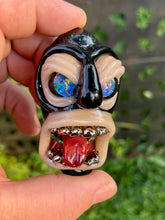 Load image into Gallery viewer, Opal trap king pendant finished in platinum
