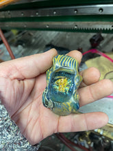 Load image into Gallery viewer, Uber carved medman in gold, fully loaded
