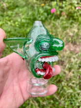 Load image into Gallery viewer, Classic green goblin peak top
