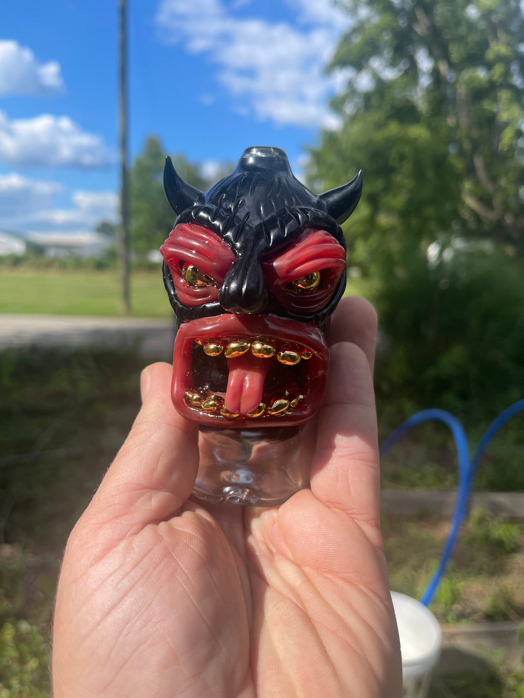 Trap devil puffco