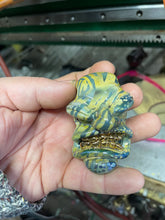 Load image into Gallery viewer, Uber carved medman in gold, fully loaded
